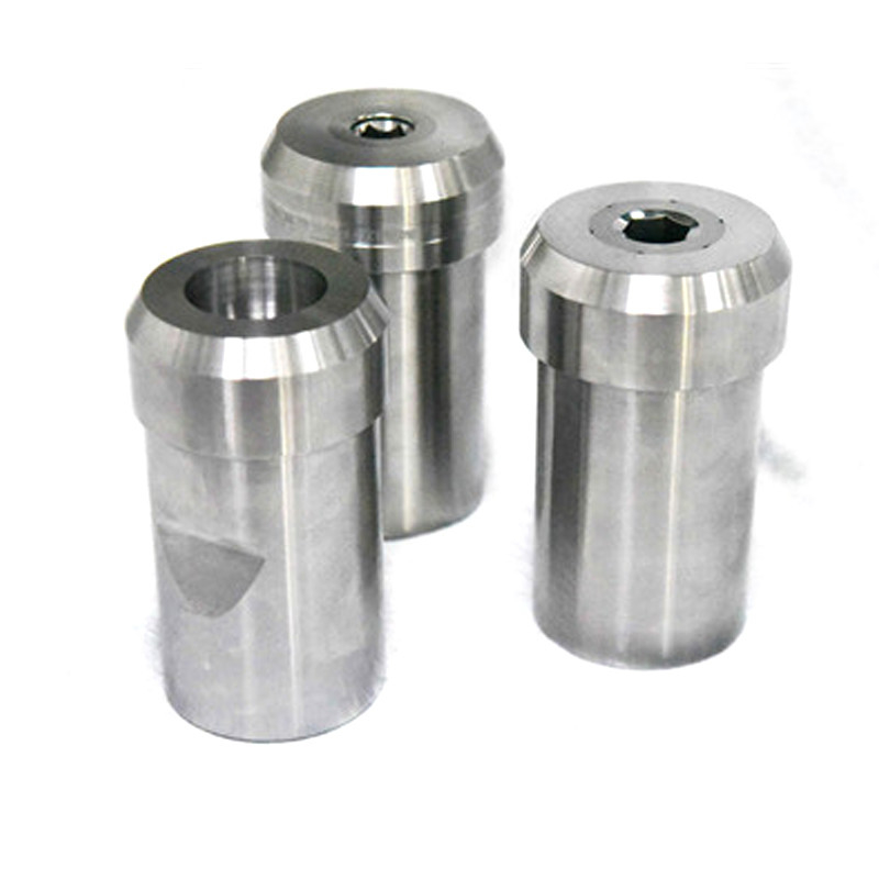 Tungsten Carbide Nut Forming Dies Natural Color High Wear Resistance VA80