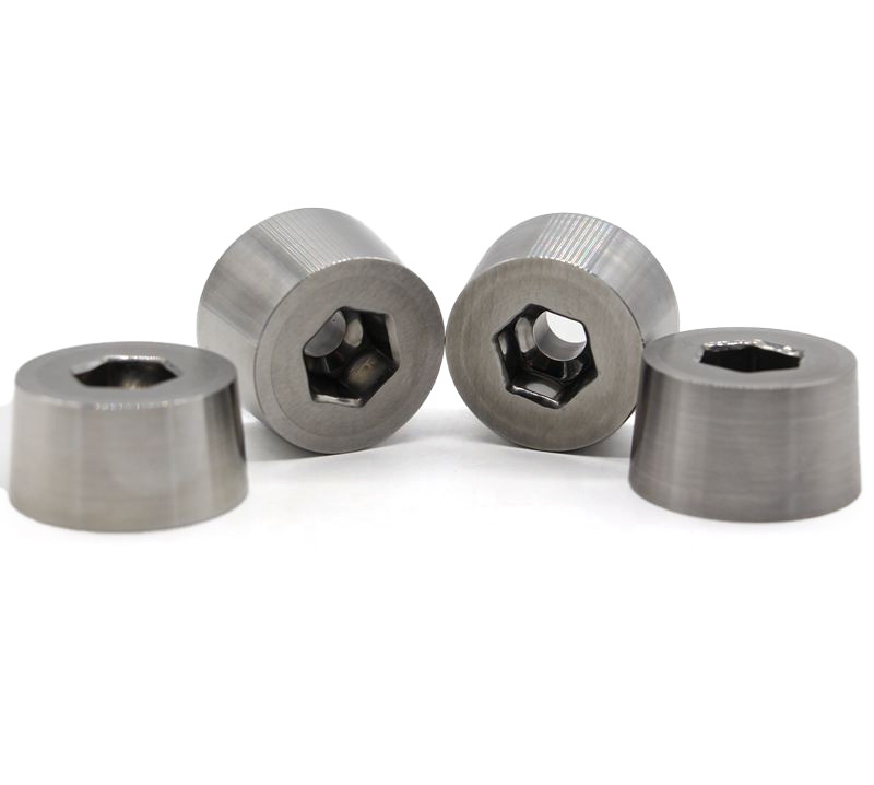 Tungsten Carbide Nut Forming Dies Natural Color High Wear Resistance