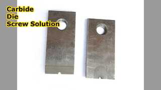 YG15 Karbür Kalıp Vida Kalıbı Özel Çelik Kasa